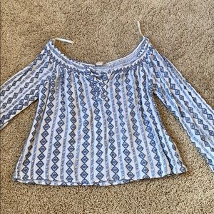 Women’s off the shoulder top